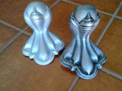 Pés para banheiras antigas restaurados
